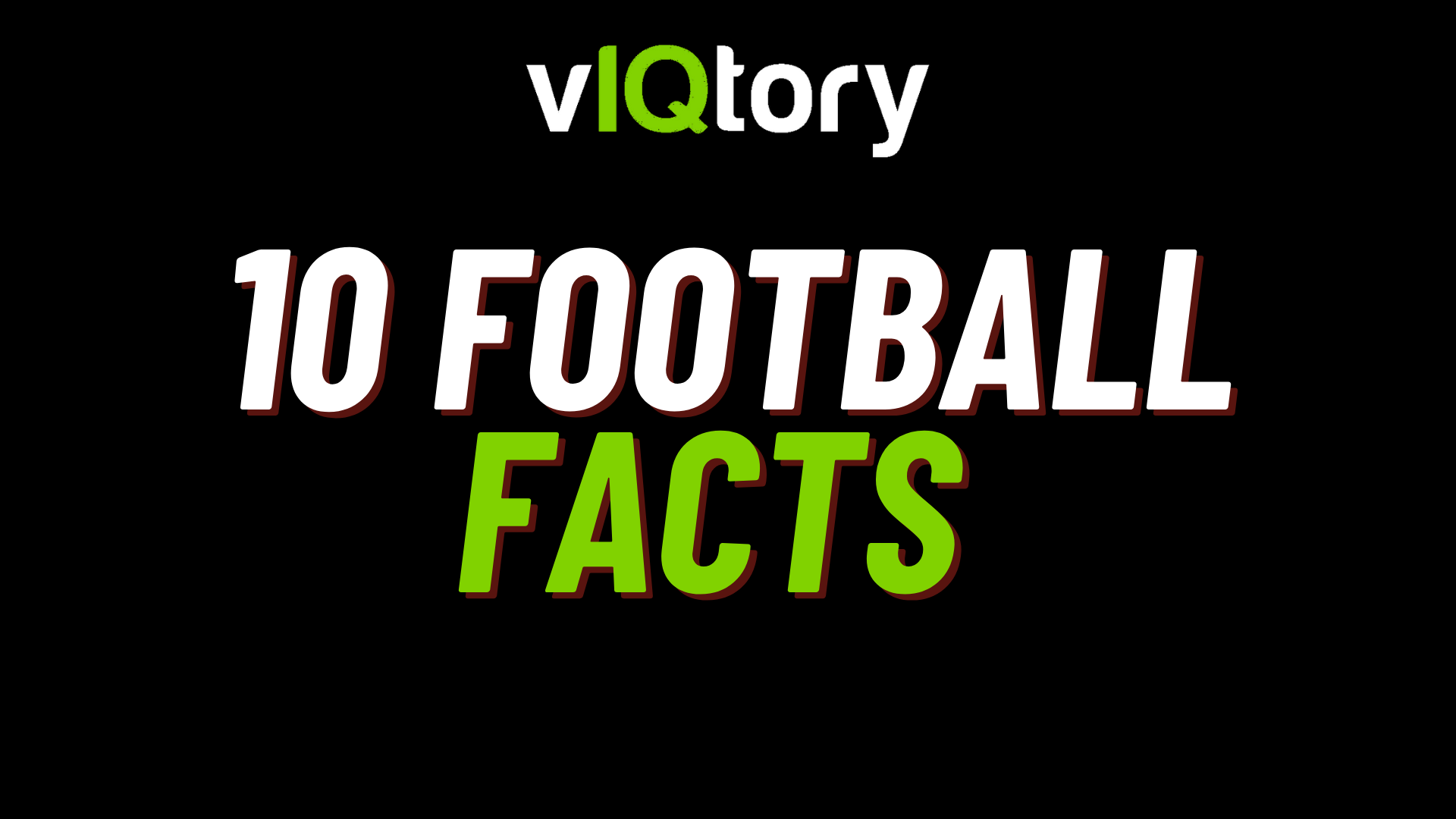 10 Facts About Football Everyone Should Know vIQtory Sports