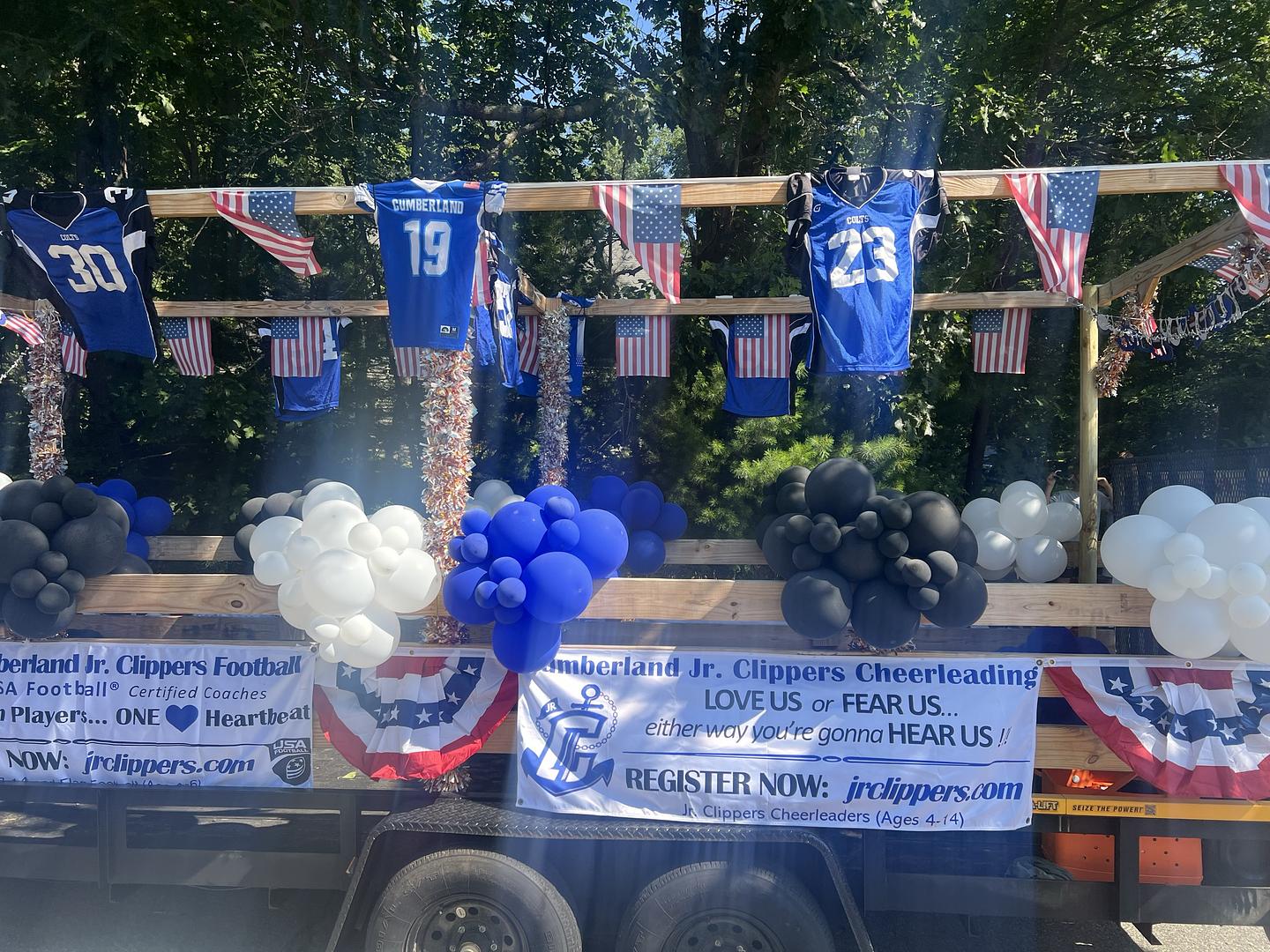 Cumberland Youth Football Parade
