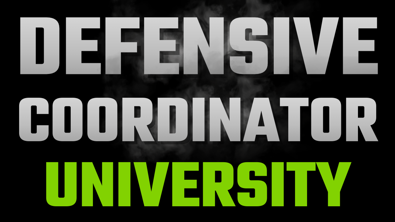 Defensive Coordinator University Thumb